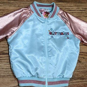 LOL SURPRISE DOLLS REVERSIBLE BOMBER JACKET - Used Like New Size 6